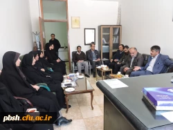 نشست صمیمانه مدیریت امور پردیس های استان و کارکنان پردیس بحر العلوم در پردیس شهید باهنر 2