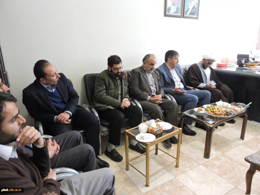 نشست صمیمانه مدیریت امور پردیس های استان و کارکنان پردیس بحر العلوم در پردیس شهید باهنر 4