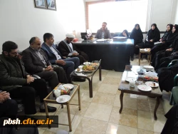 نشست صمیمانه مدیریت امور پردیس های استان و کارکنان پردیس بحر العلوم در پردیس شهید باهنر 3