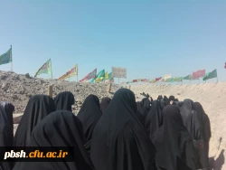 حضور جمعی از دانشجو معلمان دانشگاه فرهنگیان پردیس شهید باهنر شهرکرد در اردوی راهیان نور مناطق جنوب 4