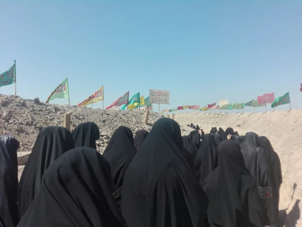 حضور جمعی از دانشجو معلمان دانشگاه فرهنگیان پردیس شهید باهنر شهرکرد در اردوی راهیان نور مناطق جنوب 4