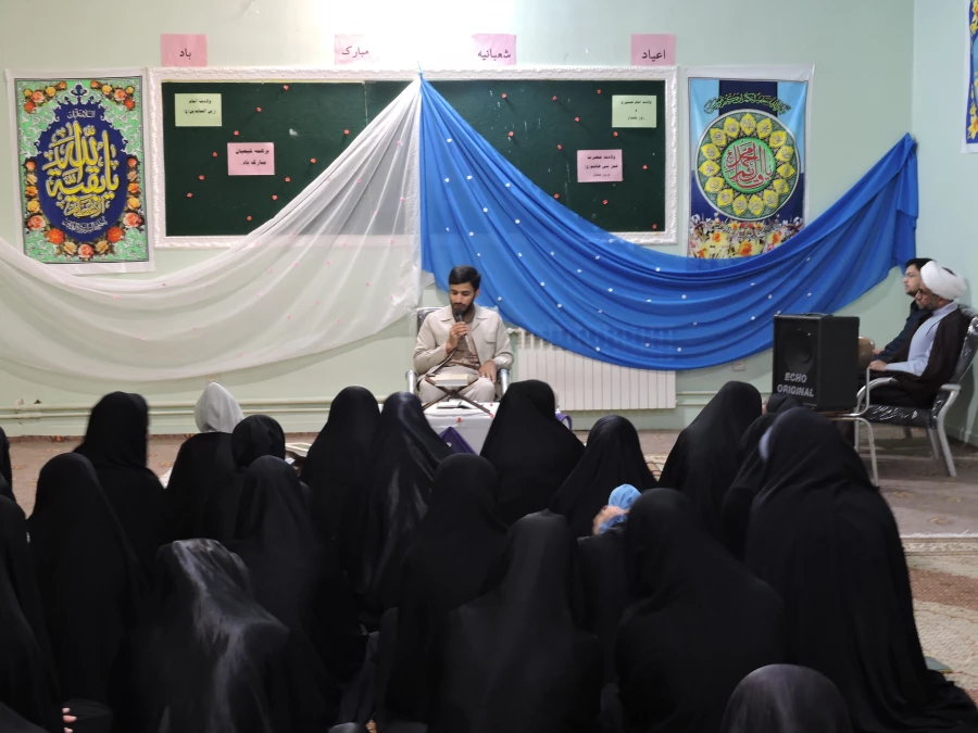 برگزاری مولودی به مناسبت اعیاد شعبانیه