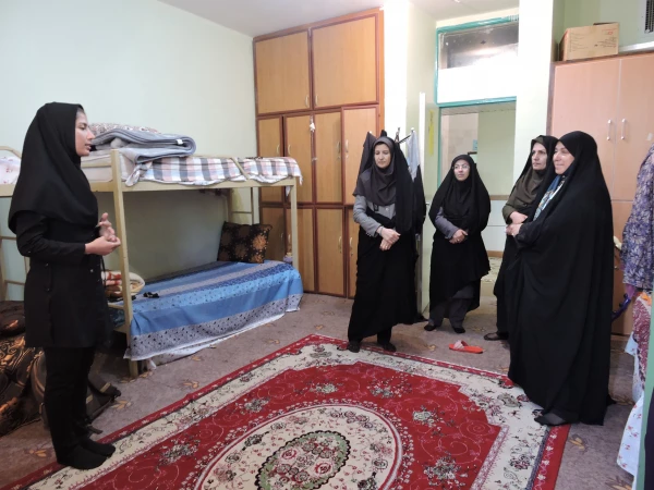 بازدید مشاور رییس دانشگاه فرهنگیان  از پردیس شهید باهنر 4