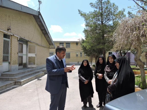 بازدید مشاور رییس دانشگاه فرهنگیان  از پردیس شهید باهنر 7