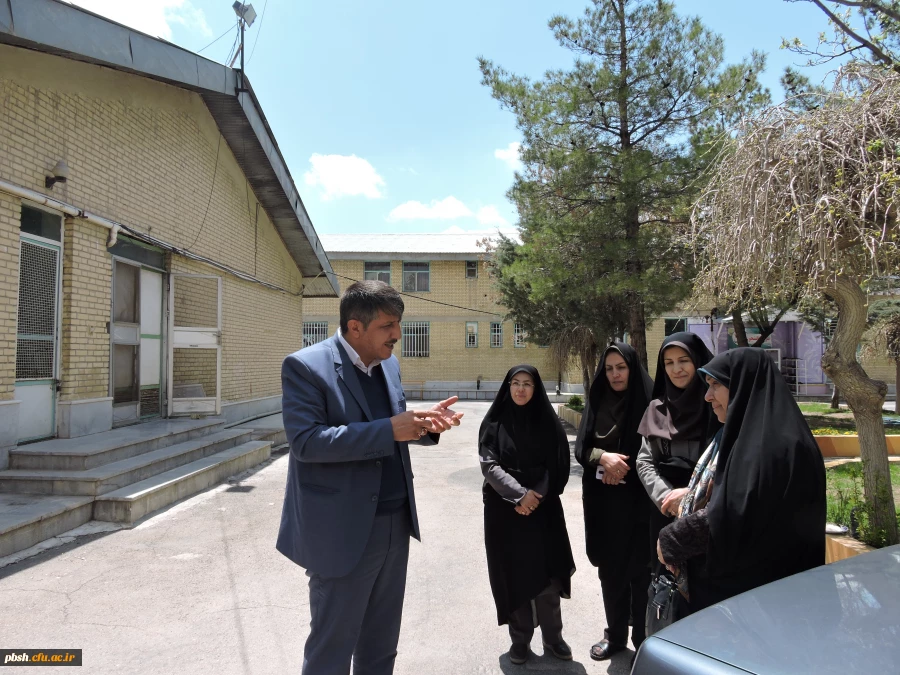 بازدید مشاور رییس دانشگاه فرهنگیان  از پردیس شهید باهنر 7