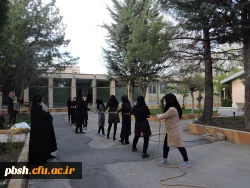 برگزاری مسابقه ورزشی به مناسبت هفته سرای دانشجویی