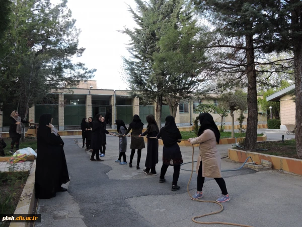 برگزاری مسابقه ورزشی به مناسبت هفته سرای دانشجویی