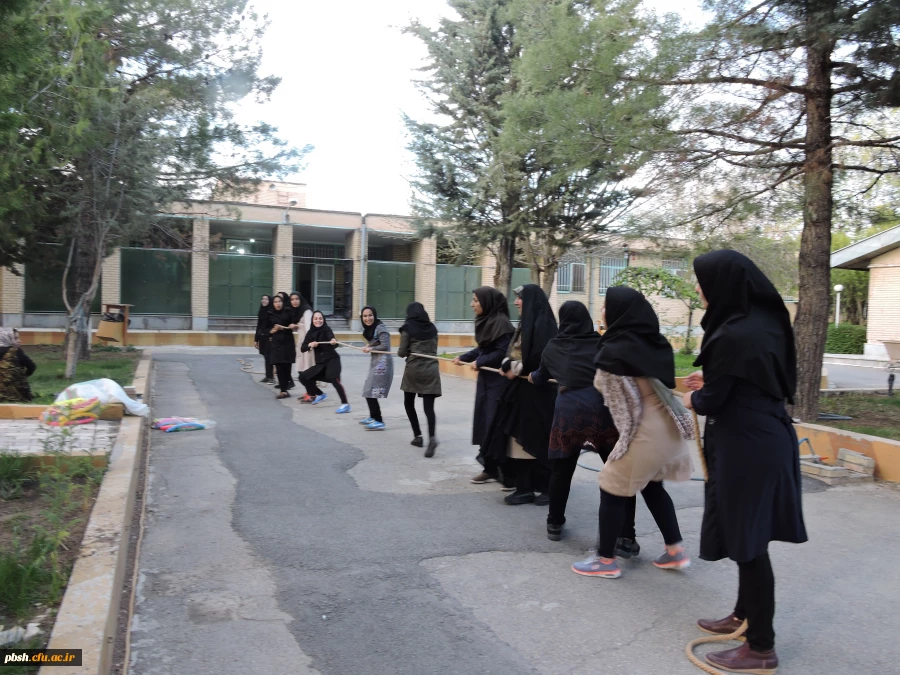 برگزاری مسابقه ورزشی به مناسبت هفته سرای دانشجویی