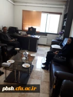 بازدید گروه نظارت هیات نظارت، ارزیابی و تضنمین کیفیت دانشگاه شهرکرد از پردیس شهید باهنر 5