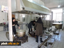 پخت آش به مناسبت هفته سرای دانشجویی