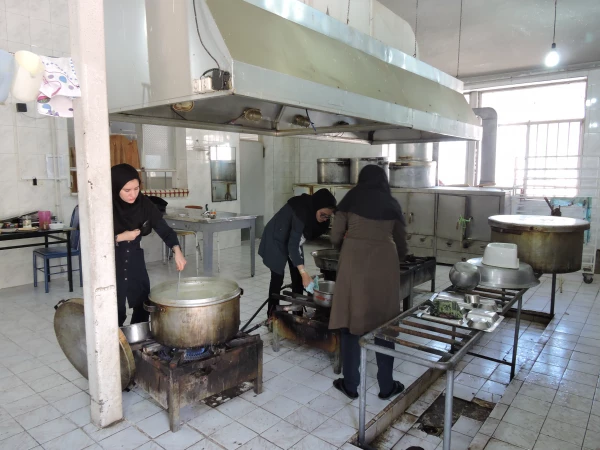 پخت آش به مناسبت هفته سرای دانشجویی