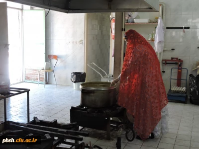 پخت آش نذری به مناسبت هفته سرای دانشجویی