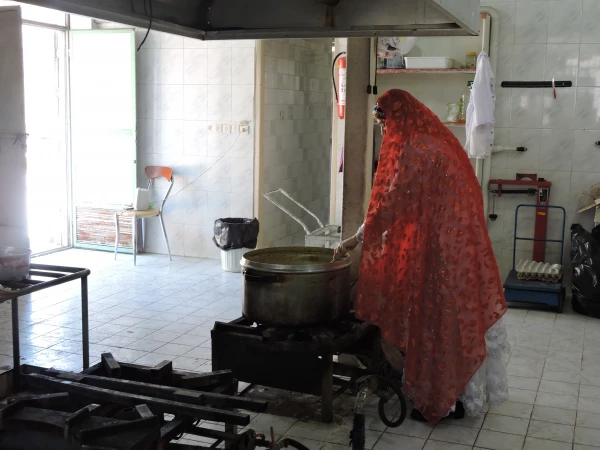 پخت آش به مناسبت هفته سرای دانشجویی