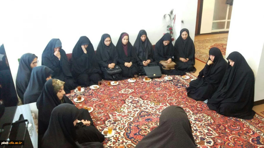 دیدار دانشجومعلمان با خانواده شهید مدافع حرم محمد حسن قاسمی