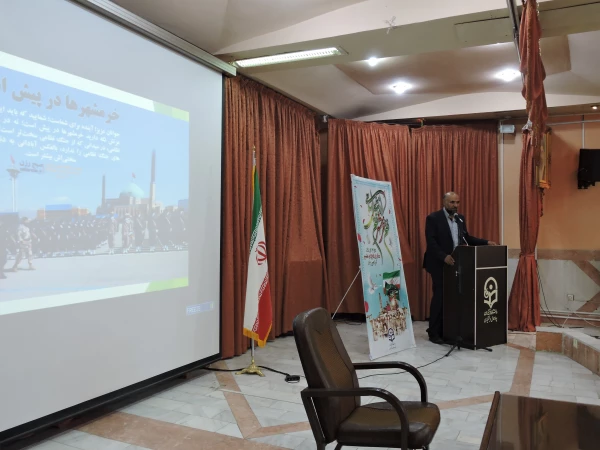 نشست دانشجویان دانشگاه فرهنگیان  استان با سردار مبینی معاونت محترم سپاه قدس