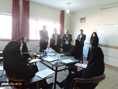 بازدید جمعی از مسئولان اداره کل آموزش و پرورش استان از روند مصاحبه پذیرفته شدگان آزمون استخدامی اداره کل آموزش و پرورش استان