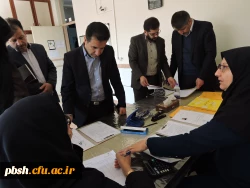 بازدید جمعی از مسئولان اداره کل آموزش و پرورش استان از روند مصاحبه پذیرفته شدگان آزمون استخدامی اداره کل آموزش و پرورش استان 4