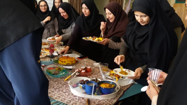 برگزاری جشنواره غذا در پردیس شهید باهنر شهرکرد 9