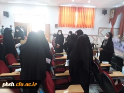 مراسم آیین استقبال از نودانشجومعلمان ورودی سال 1400 دانشگاه فرهنگیان استان 8