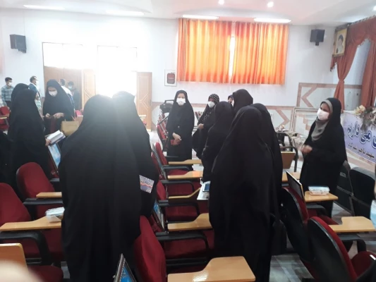 مراسم آیین استقبال از نودانشجومعلمان ورودی سال 1400 دانشگاه فرهنگیان استان 8