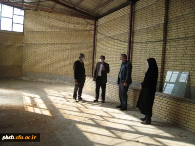 بازدید رئیس هیات مدیره خیرین دانشگاه فرهنگیان استان از فضای خوابگاهی، رفاهی و دانشجویی پردیس شهید باهنر