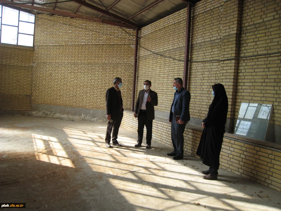 بازدید رئیس هیات مدیره خیرین دانشگاه فرهنگیان استان از فضای خوابگاهی، رفاهی و دانشجویی پردیس شهید باهنر 2