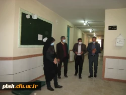 بازدید رئیس هیات مدیره خیرین دانشگاه فرهنگیان استان از فضای خوابگاهی، رفاهی و دانشجویی پردیس شهید باهنر 4