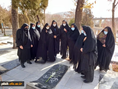 زیارت قبور مطهر شهدا به مناسبت گرامیداشت16 آذر و روز دانشجو