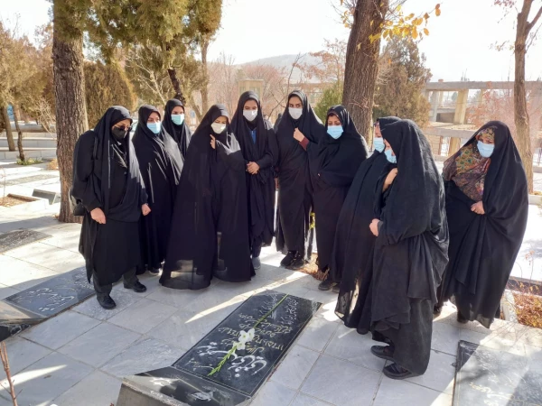 زیارت قبور مطهر شهدا به مناسبت گرامیداشت16 آذر و روز دانشجو 2