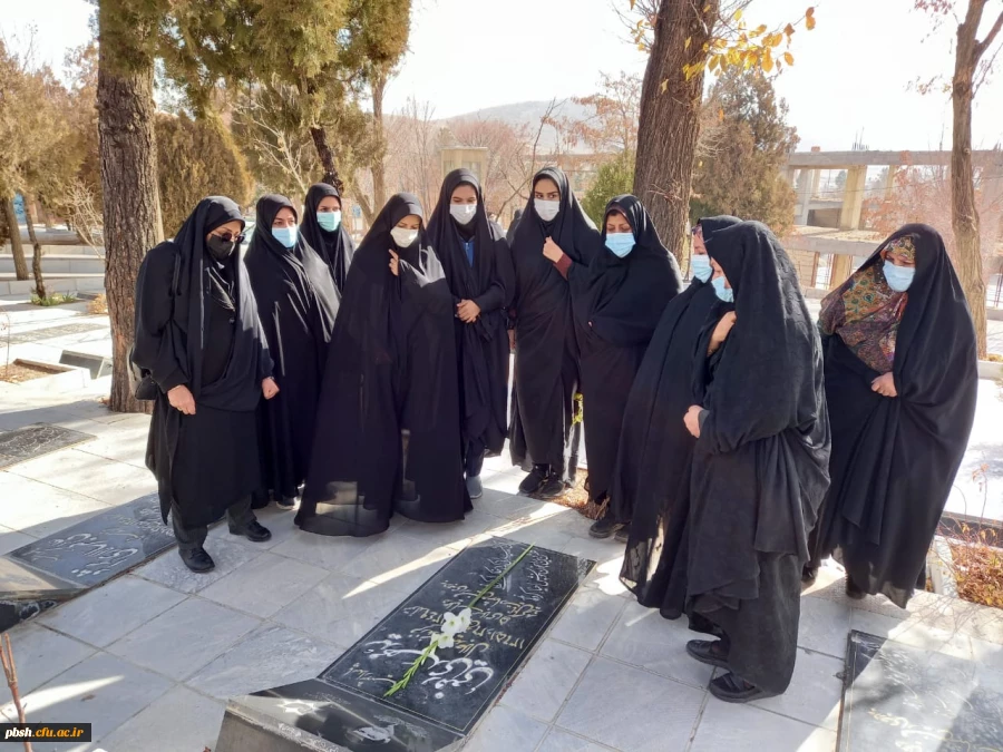 زیارت قبور مطهر شهدا به مناسبت گرامیداشت16 آذر و روز دانشجو 2