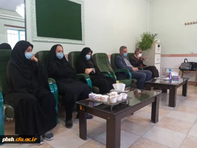 دیدار و گفتگو صمیمانه سرپرست مدیریت امور پردیس های استان با کارکنان پردیس شهید باهنر